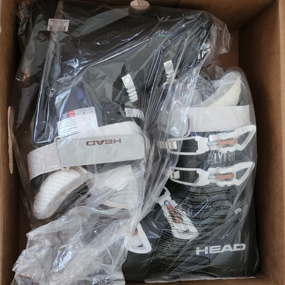 Head Black and White Winter Boots